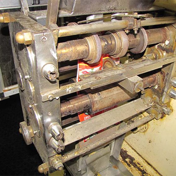 Before: Packet Sealing Machine