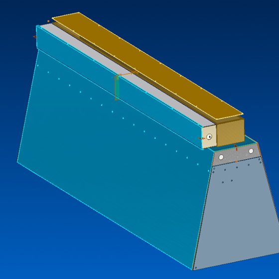 Shu Powder Chute Assembly